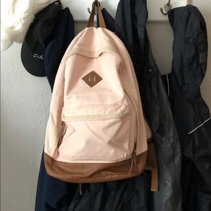 Light pink backpack from Tillys